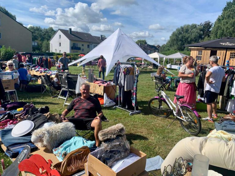 Floh und Trödelmarkt in der Vogelsiedlung Eine tolle Veranstaltung